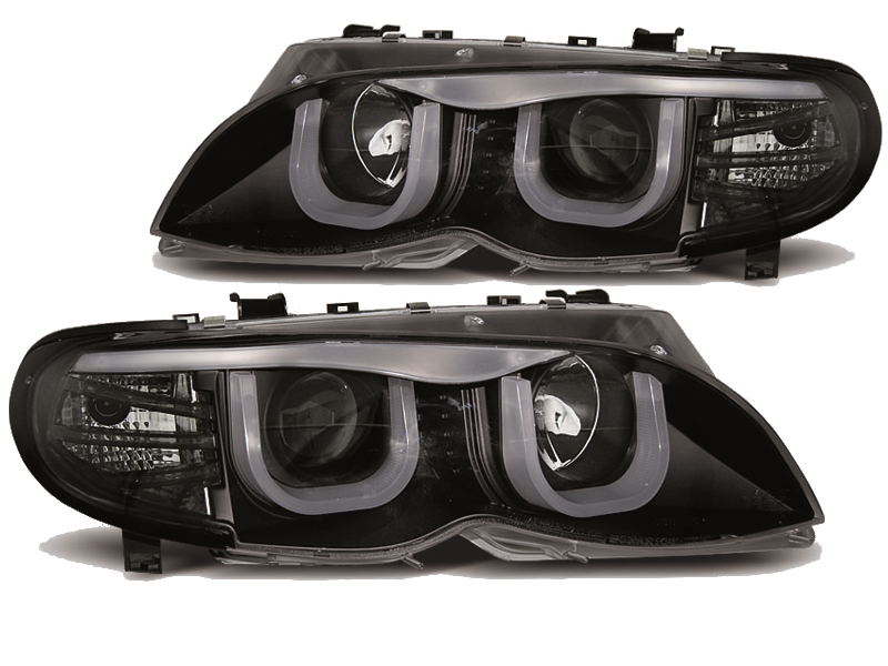 Lampy Reflektory LED 3D U-Style BMW E46 01-05