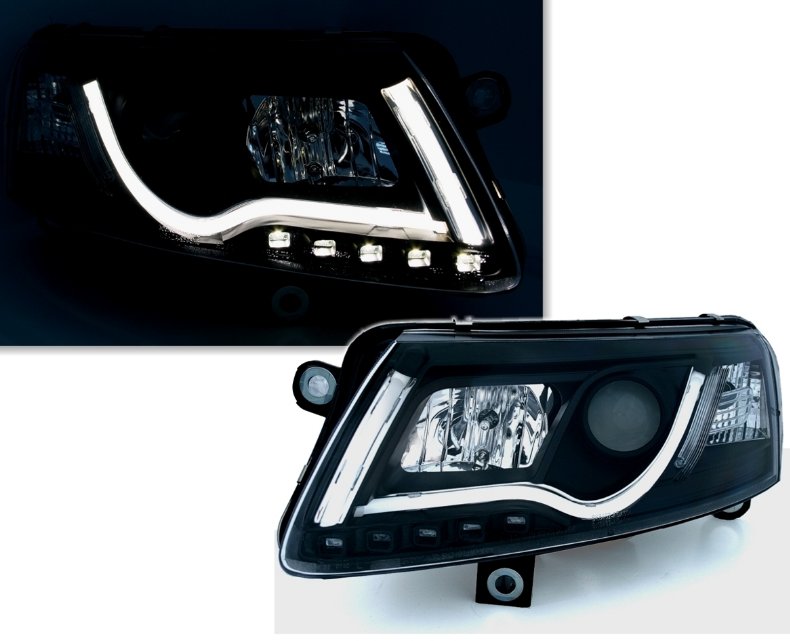 LAMPY REFLEKTORY DO AUDI A6 C6 4F OD 04.2004 DO 2008 Roku DO JAZDY DZIENNEJ