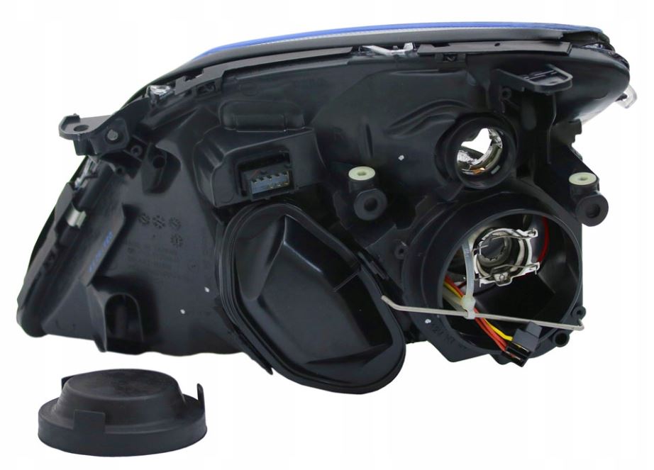 Nowe LAMPY Reflektory Do Opel Vectra C 2002-2005 R Na ŻARÓWI H7 DEPO BLACK