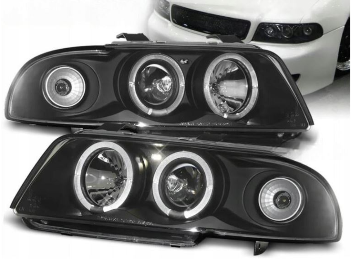 Nowoczesne LAMPY REFLEKTORY SOCZEWKOWE DO AUDI A4 OD 1994 DO 1998  NOWE