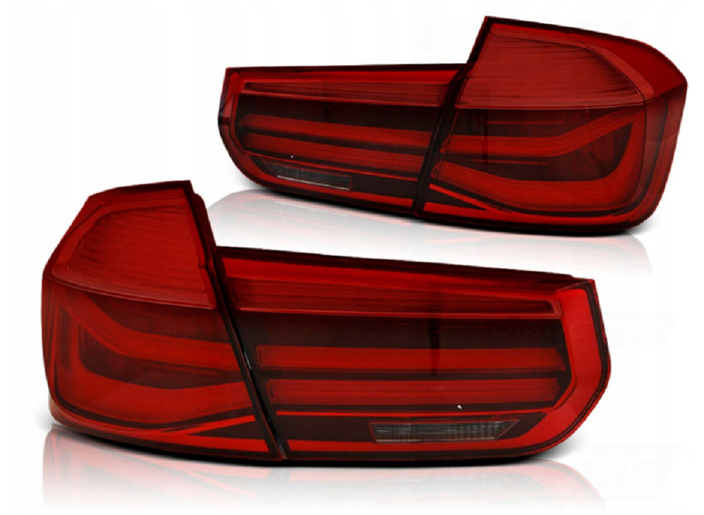 Lampy Tylne DIODOWE Do Twojego BMW F30 11-15 RED LED BAR DEPO