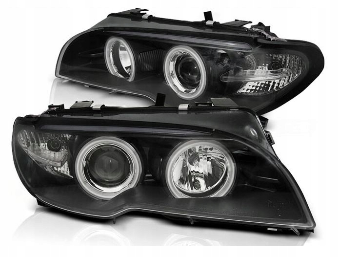 LAMPY REFLEKTORY Do BMW E46 OD 2003 DO 2006 Roku COUPE, CABRIO Ringi CCFL