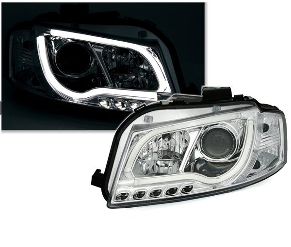Lampy Reflektory AUDI A3 8P 03-08 LED DO DZIENNEJ