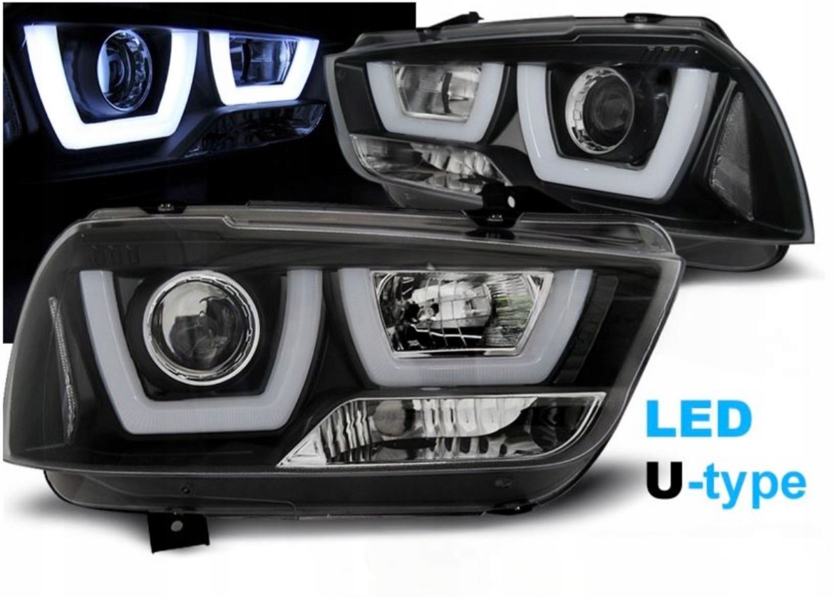NOWE LAMPY Reflektory Do DODGE CHARGER LX II Od 2011Do 2015 RINGI LED 3D