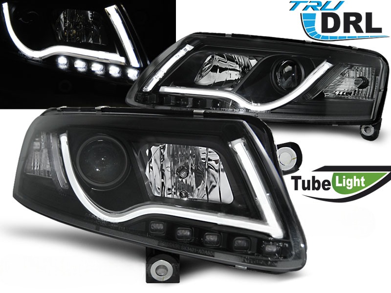 LAMPY REFLEKTORY DO AUDI A6 C6 4F OD 04.2004 DO 2008 Roku DO JAZDY DZIENNEJ
