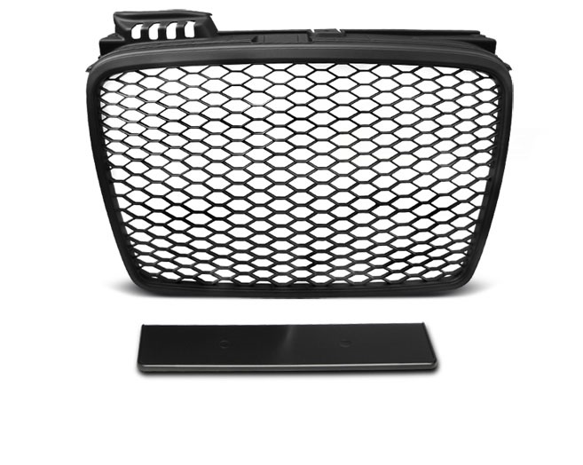 GRILL AUDI A4 (B7) RS-TYPE 04-08 MATT BLACK