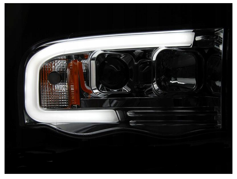 REFLEKTORY DODGE RAM 02-06R LED TUBE LIGHT BLACK