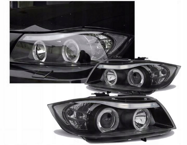Lampy Reflektory Do BMW E90/E91 OD 03.2005 DO 08.2008 Ringi Soczewki