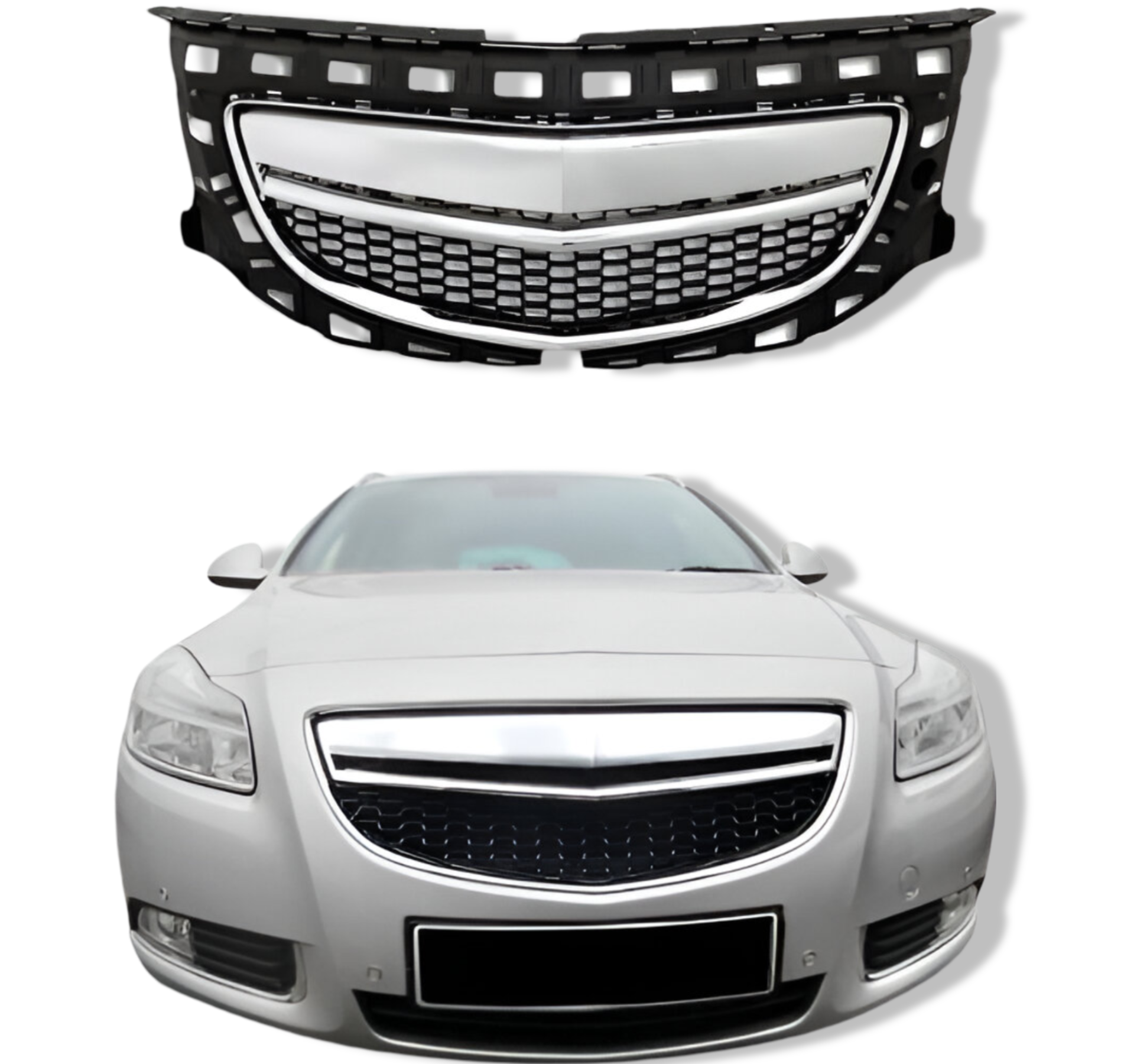 NOWY Grill Atrapa Do OPEL INSIGNIA Od 2008 Do 2012 CHROM
