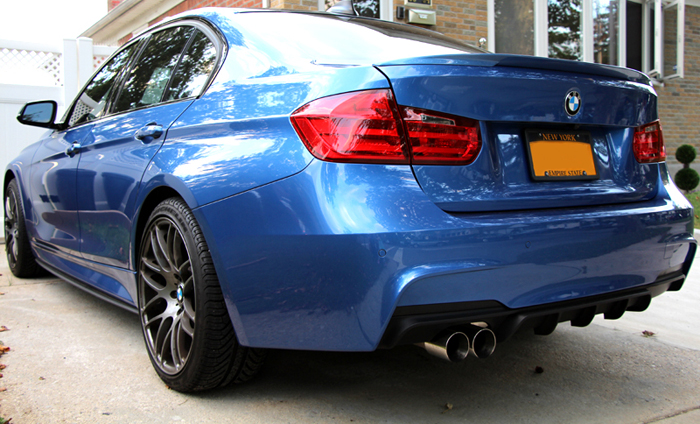 DYFUZOR Tylny BMW F30 M-PERFORMANCE SINGLE
