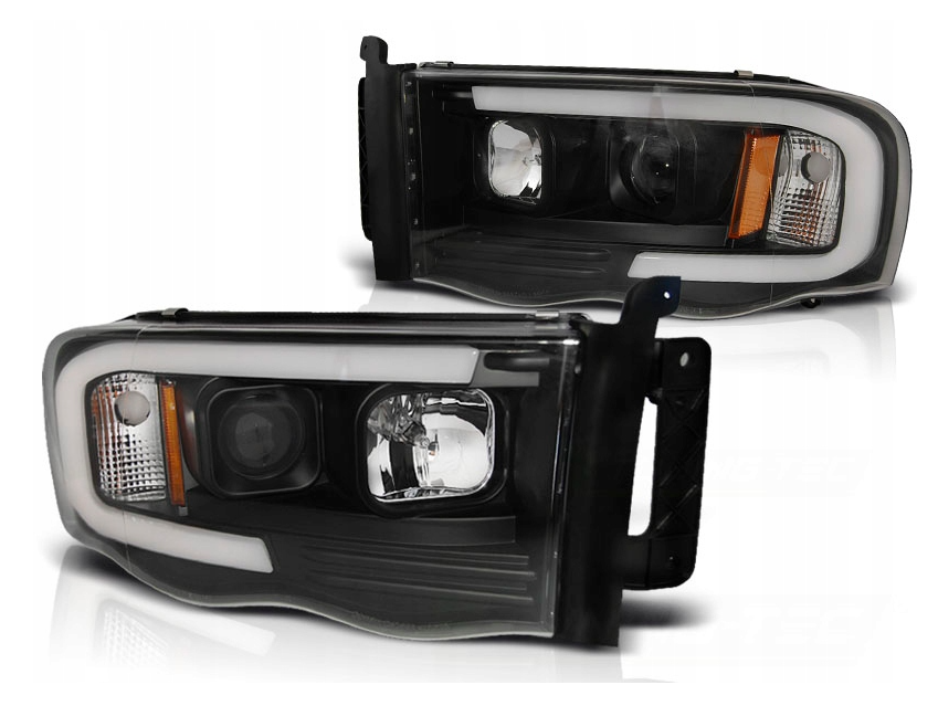 REFLEKTORY DODGE RAM 02-06R LED TUBE LIGHT BLACK