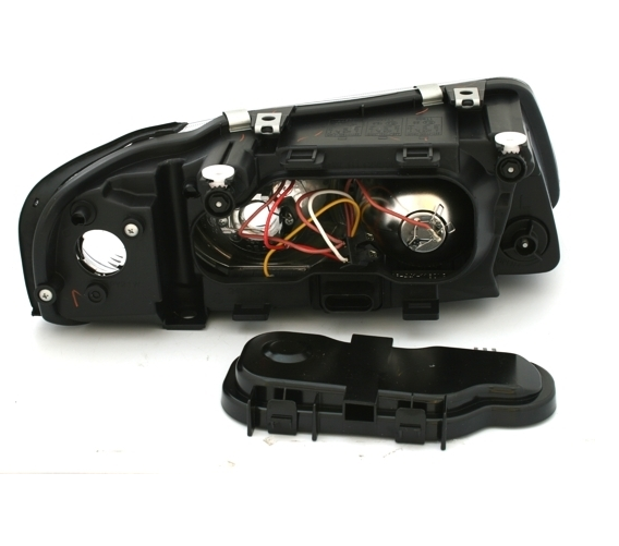 LAMPY REFLEKTORY Do AUDI A3 Od 2000 Do 2003 Roku BLACK DEPO