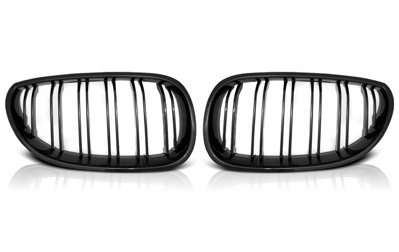 GRILL NERKI BMW E60/E61 03-10 DOUBLE POŁYSK