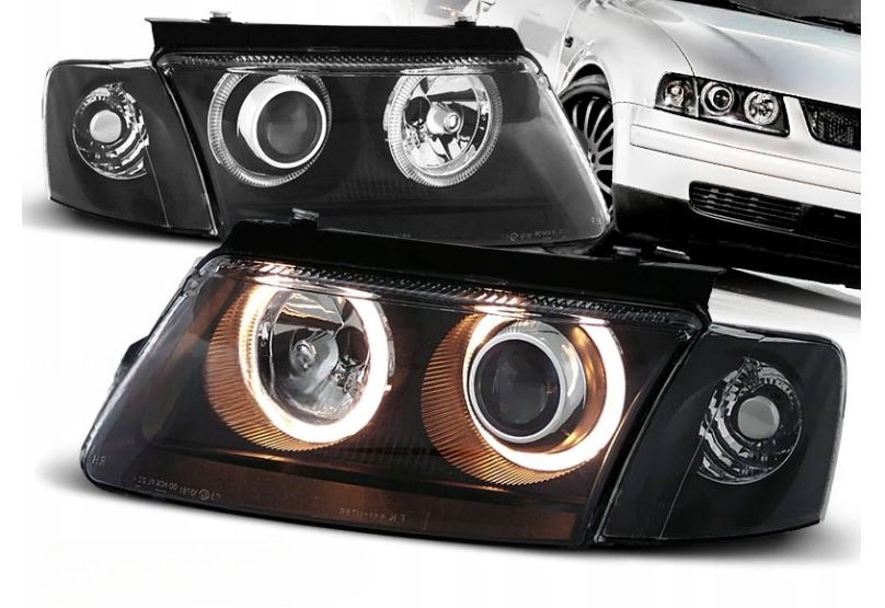 LAMPY  REFLEKTORY DO VW PASSAT B5 OD 1996 DO 2000 Roku DEPO RINGI SOCZEWKI