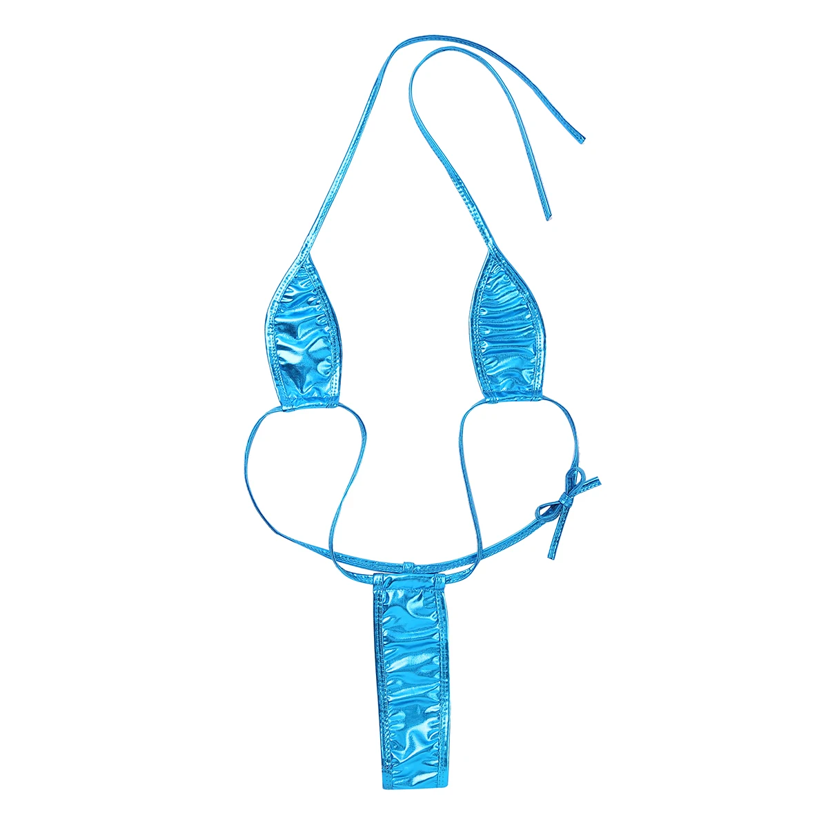 Szczegóły materiału i wiązania monokini