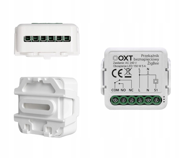OXT Mini Przekaźnik beznapięciowy ZigBee TUYA
