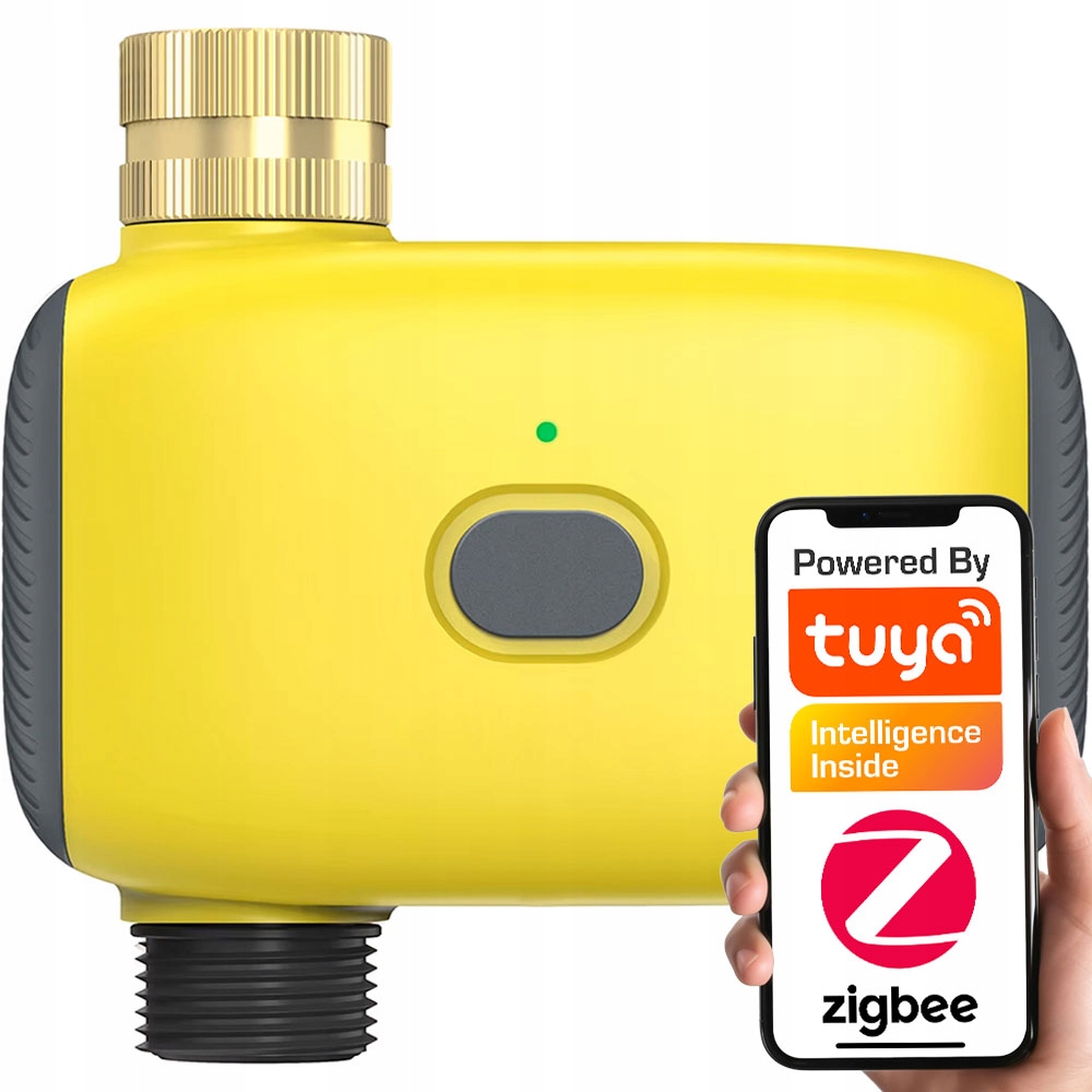 Sterownik Zawór Podlewania Nawadniania Ogrodu Timer 3/4 Cala ZigBee TUYA