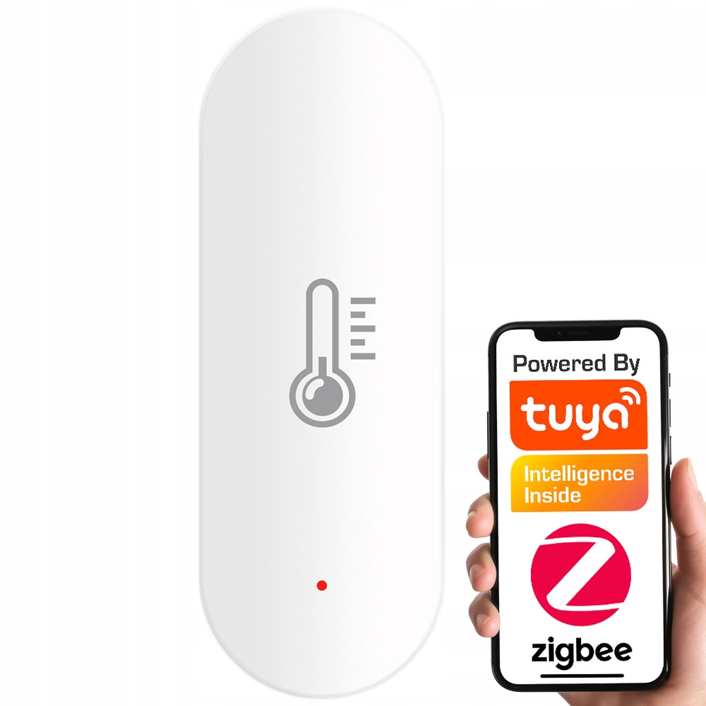 Czujnik Temperatury Wilgotności Higrometr AAA ZigBee TUYA Smart Life