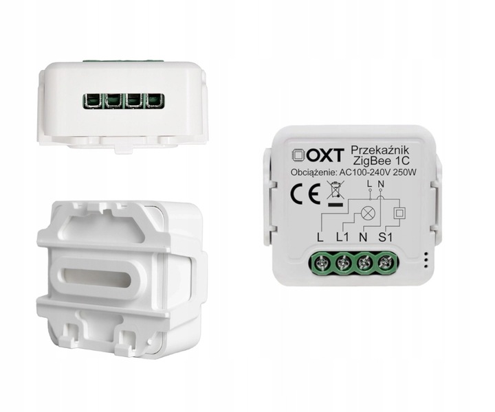 OXT Mini Przekaźnik 1 Obwód ZigBee TUYA 10A