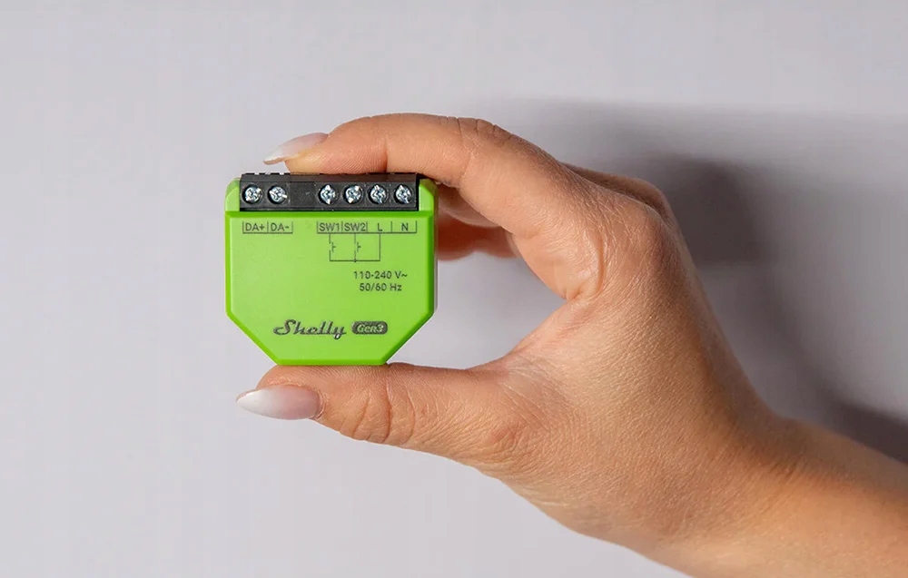 Shelly Ściemniacz Światła Dla Systemu DALI Dimmer Gen 3 Procesor ESP32-C3