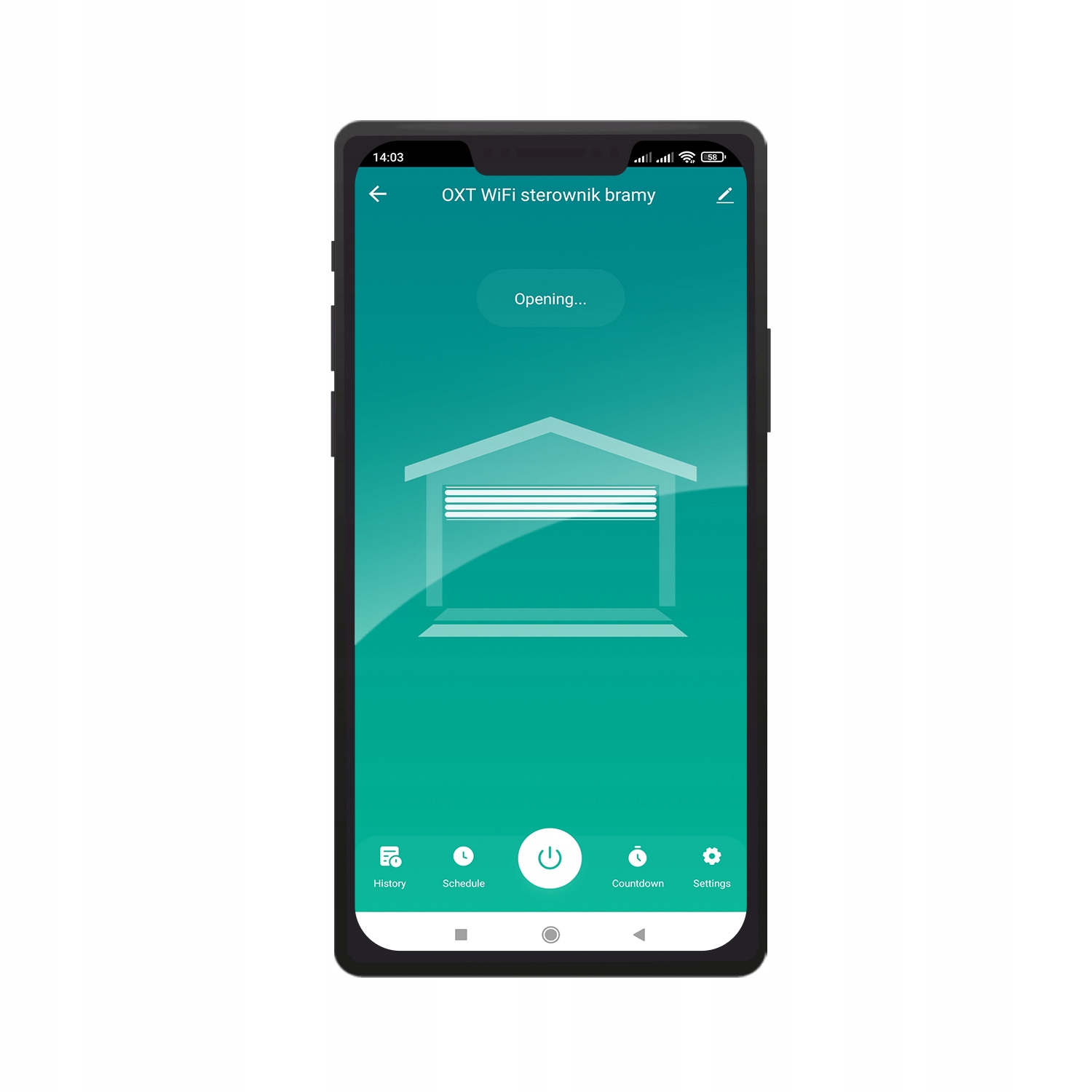 OXT Moduł z sensorem do bramy garażu WiFi TUYA