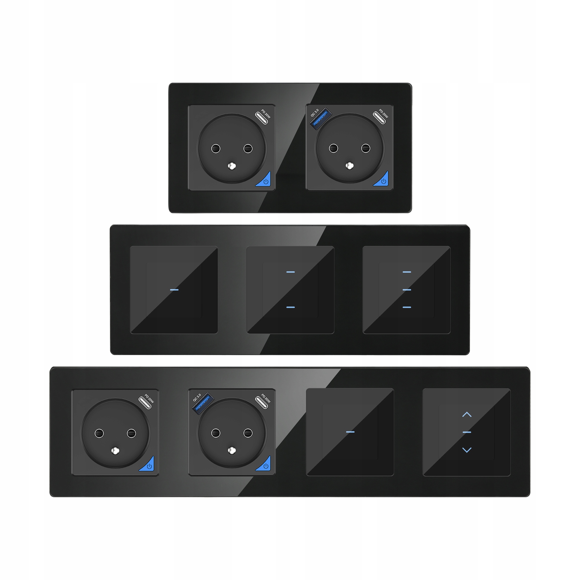 Inteligentny Termostat Zwierny Piec Bojler 3A Czarny ZigBee TUYA PSMART
