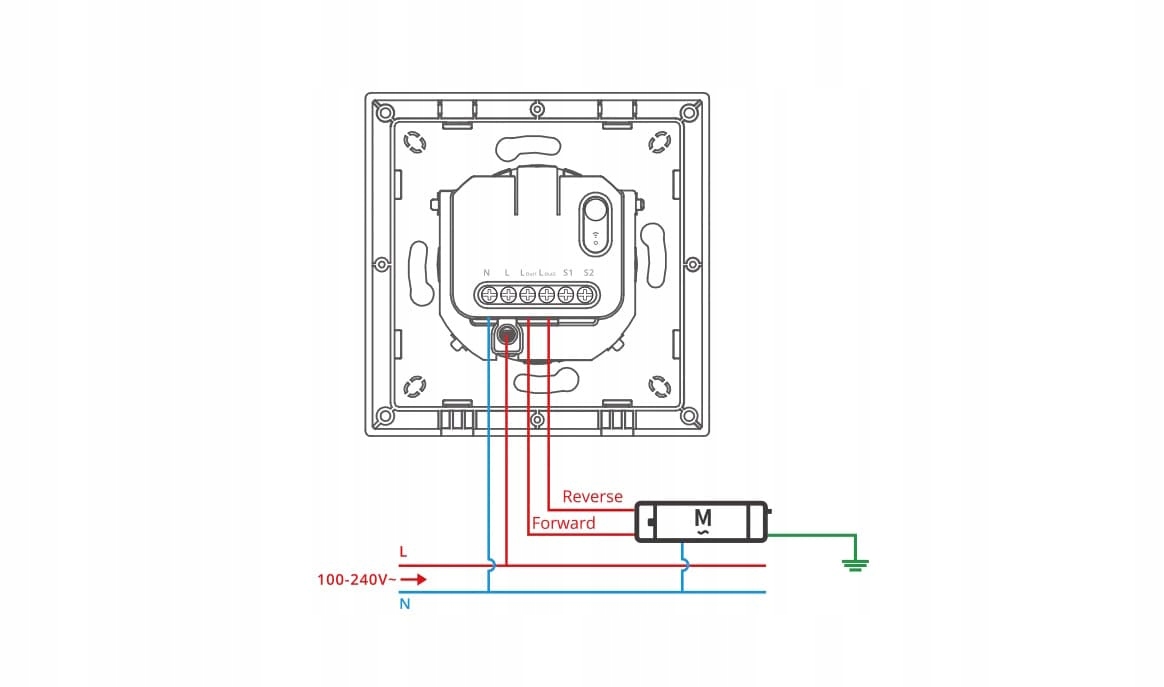 Sonoff ERBS Orb Fusion Włącznik Ścienny Do Przełącznika MINI-RBS MINI-ZBRBS