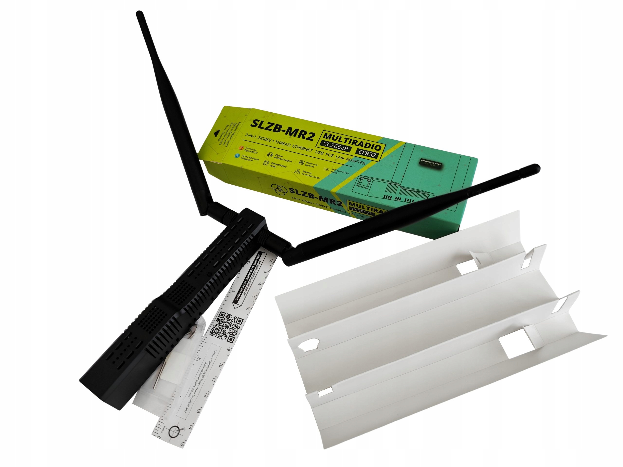 Adapter SLZB-MR2 ZigBee Thread Matter ESP32 CC2652P EFR32MG21 PoE WiFi LAN