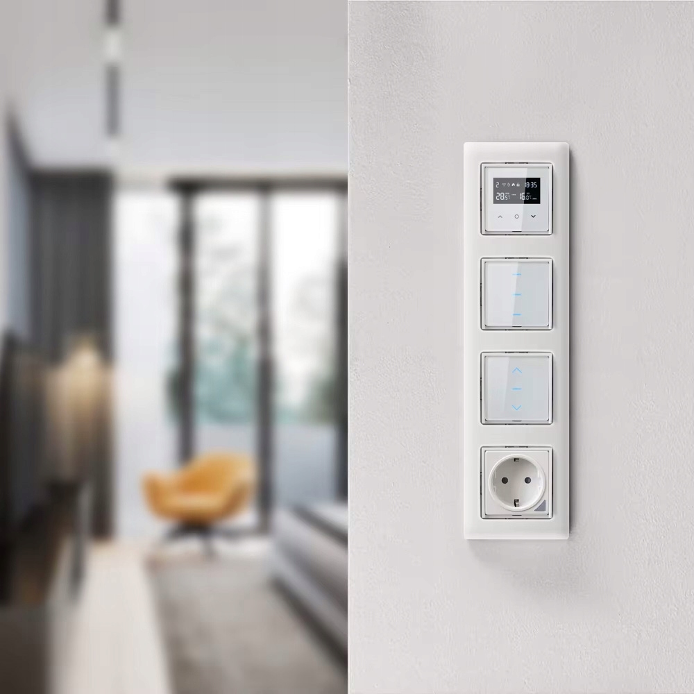 Inteligentny Termostat Zwierny Piec Bojler 3A Biały ZigBee TUYA PSMART