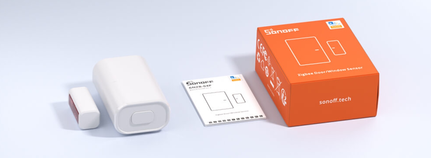 Sonoff SNZB-04P Czujnik Otwarcia Drzwi Okna ZigBee Kontaktron ZigBee2MQTT