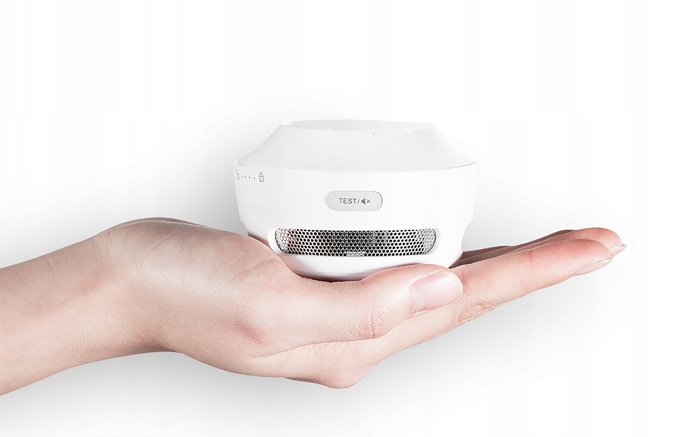 Czujnik Dymu WiFi TUYA Smart Life XS01-WT Alarm Dźwiękowy LED 85dB X-SENSE