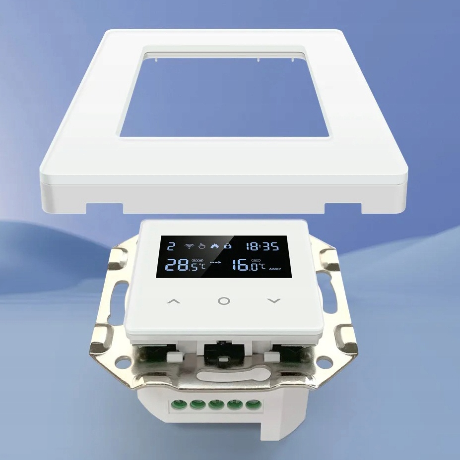 Inteligentny Termostat Zwierny Piec Bojler 3A Biały WiFi TUYA PSMART