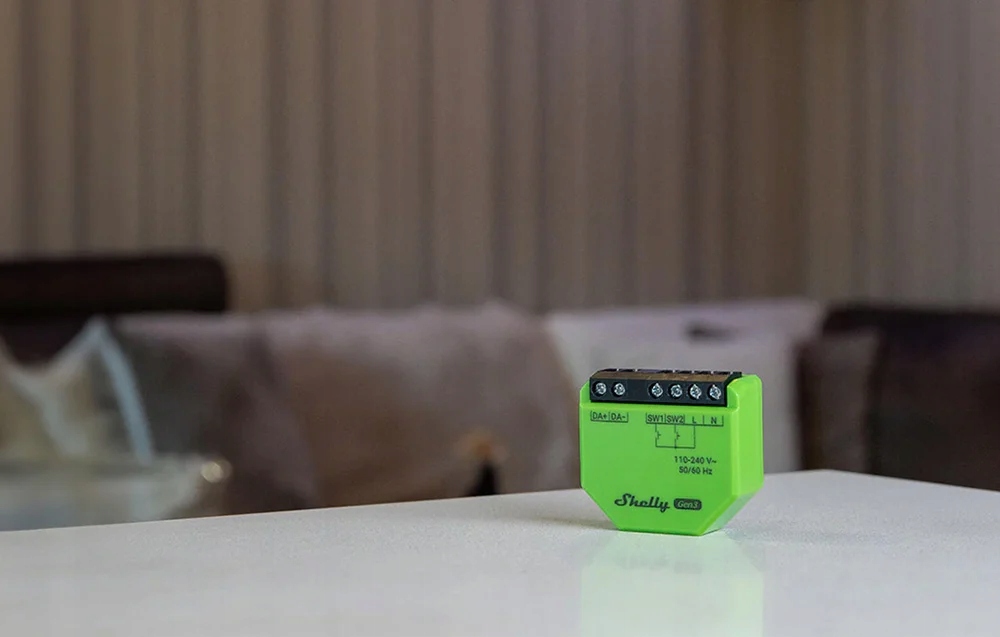 Shelly Ściemniacz Światła Dla Systemu DALI Dimmer Gen 3 Procesor ESP32-C3