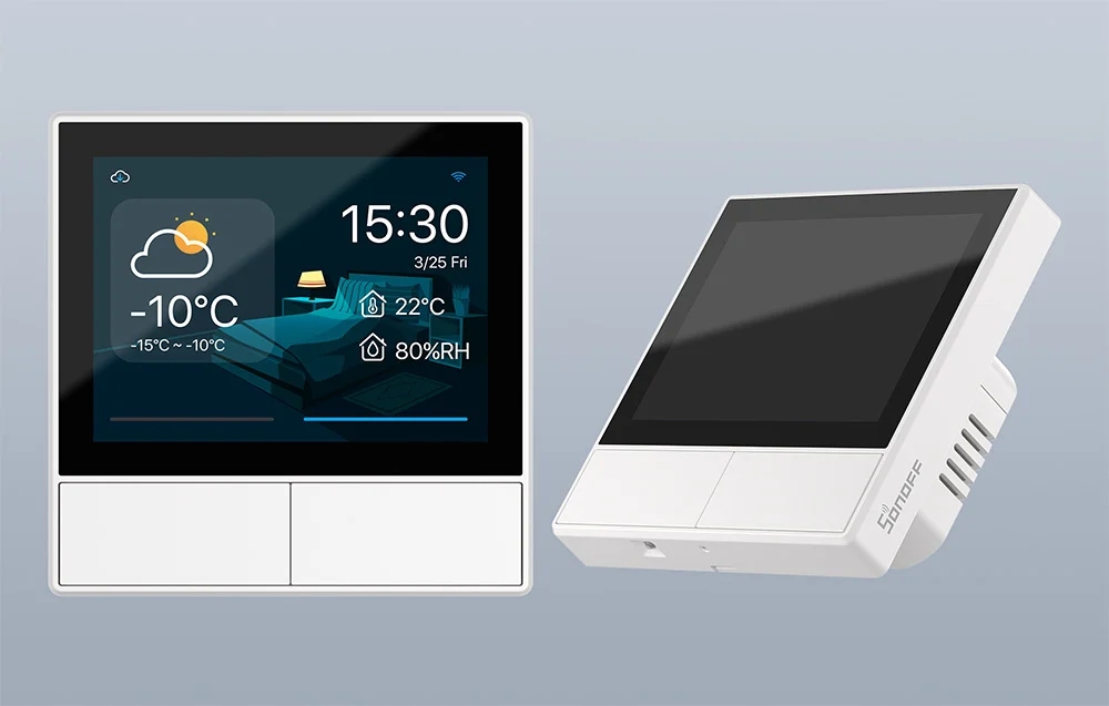 Sonoff NSPanel Inteligentny Przełącznik Ścienny WiFi BLE Biały