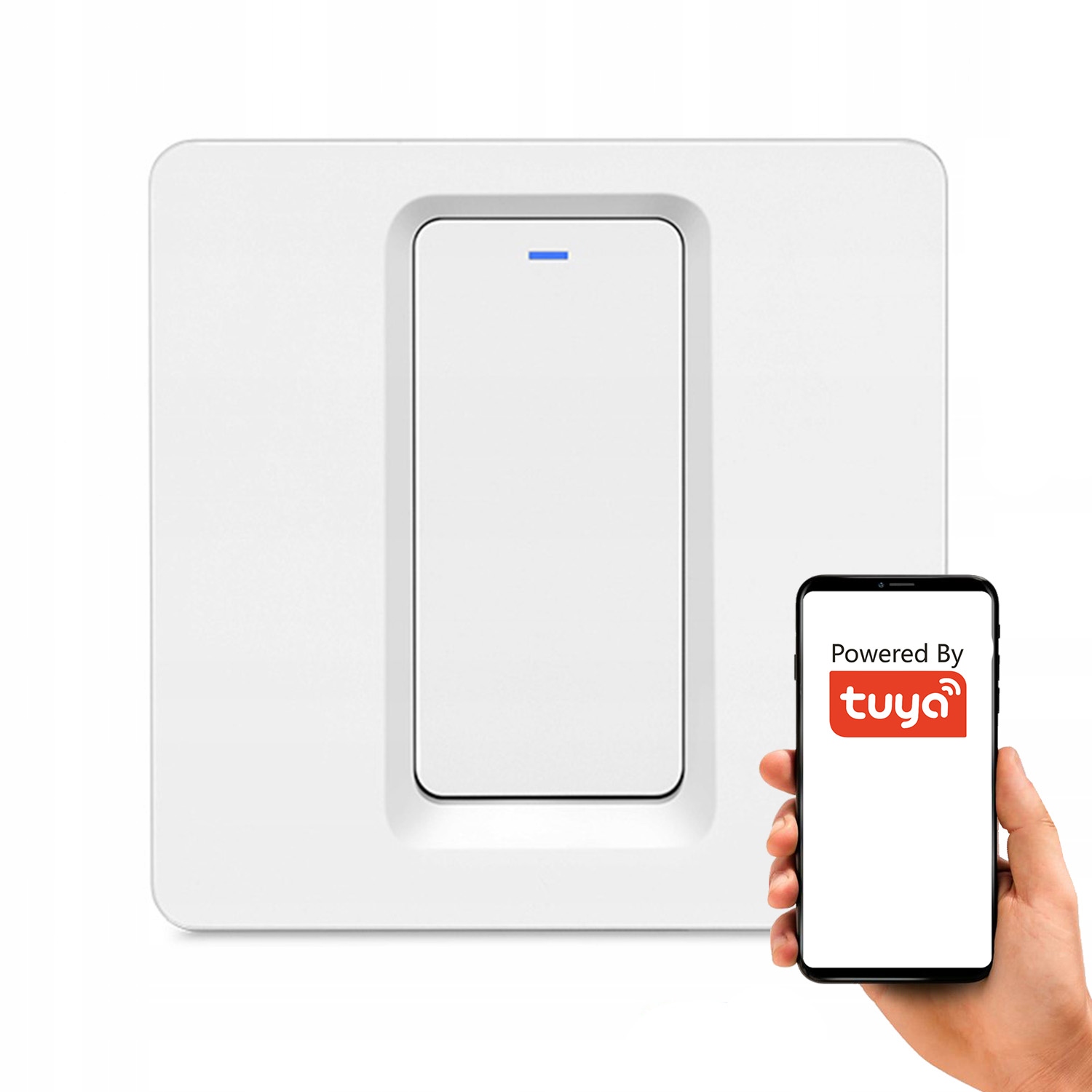 Inteligentny Przełącznik 1 Kanał Opcjonalna Żyła N ZigBee TUYA Smart Life