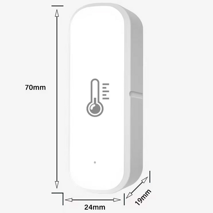 Czujnik Temperatury Wilgotności AAA ZigBee TUYA Smart Life ZigBee2MQTT