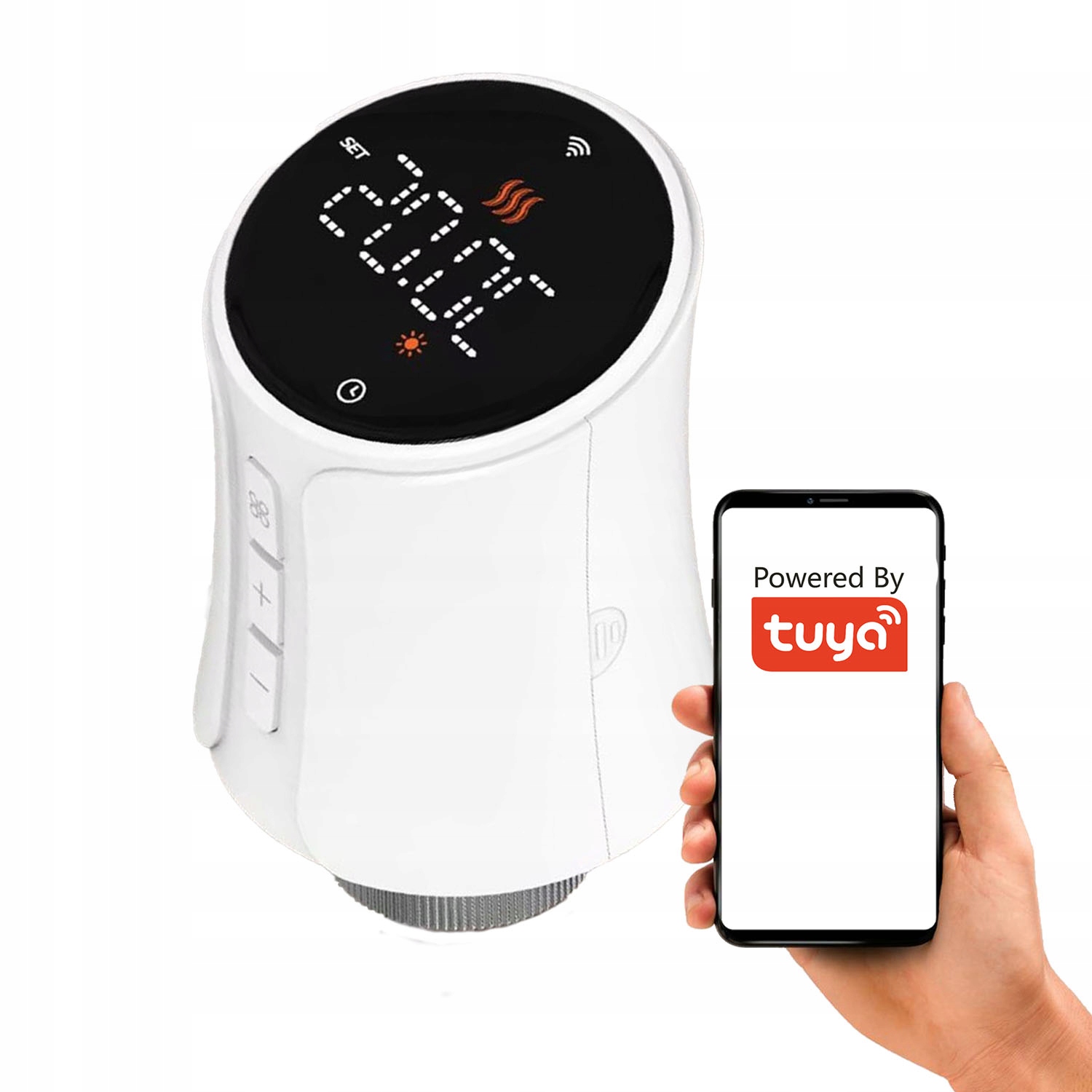 Głowica termostatyczna GTZ07 ZigBee TUYA Smart Life Termostat Grzejnikowy