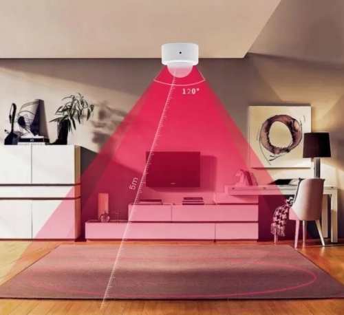 Czujnik Ruchu PIR ZigBee TUYA Micro Sensor Detektor Smart Life Zigbee2MQTT