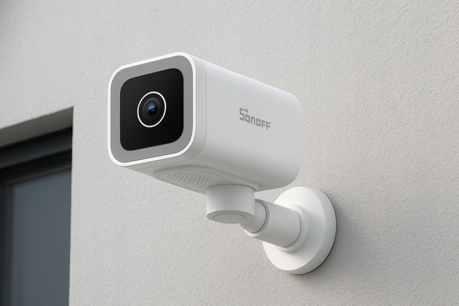 Sonoff CAM-B1P Zewnętrzna Kamera WiFi 2K IP65 AI Obrotowa eWeLink