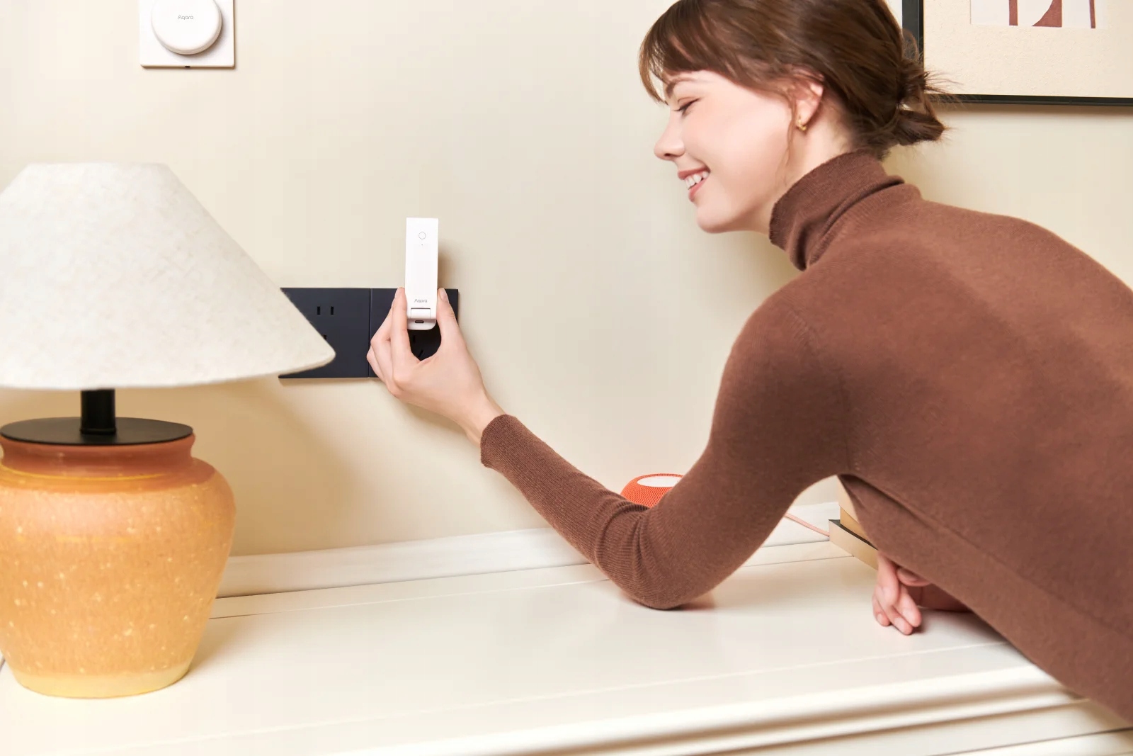 Aqara M100 USB Zigbee Thread Hub Mostek Matter Centralka Smart Home