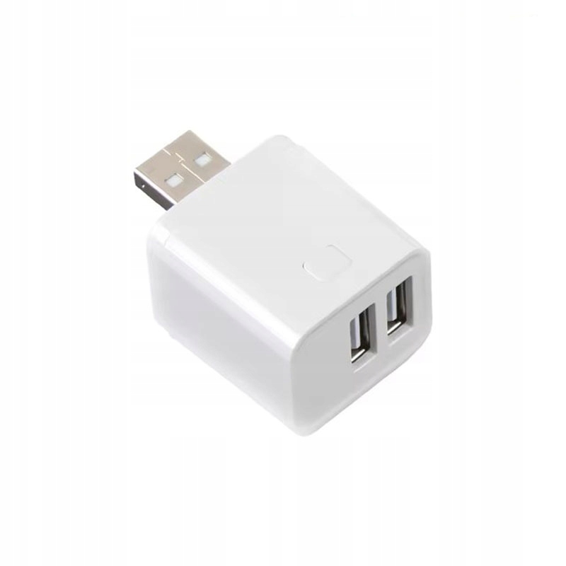 Inteligentny Mini Przełącznik adapter USB 2 port 5-12V WiFi TUYA Smart Life