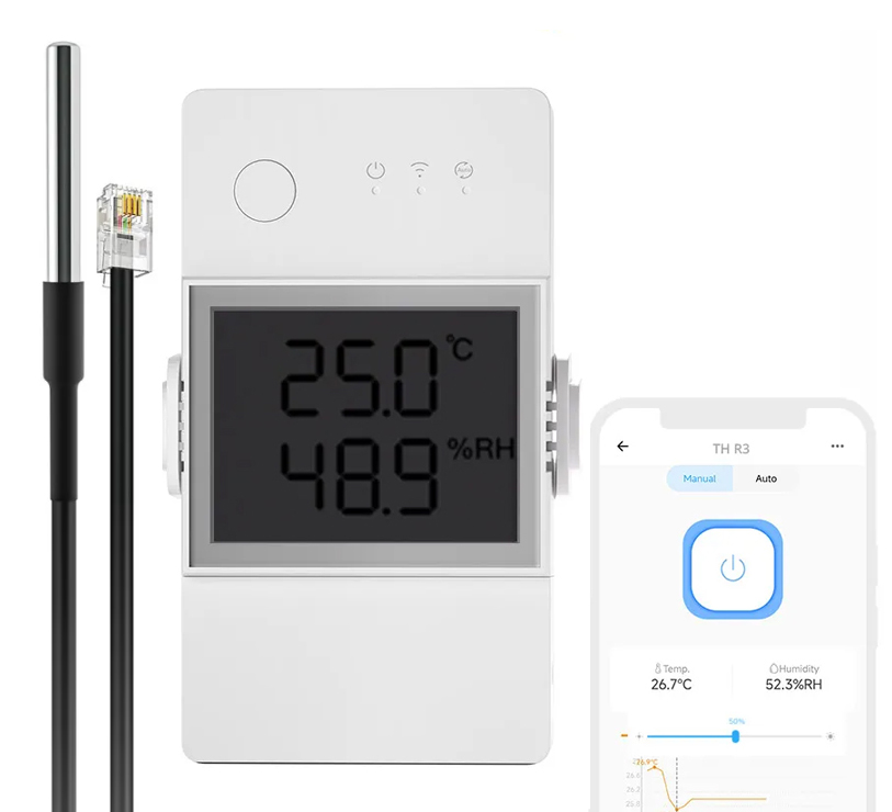 Sonoff TH Elite THR316D 16A temp wilgotności WiFi