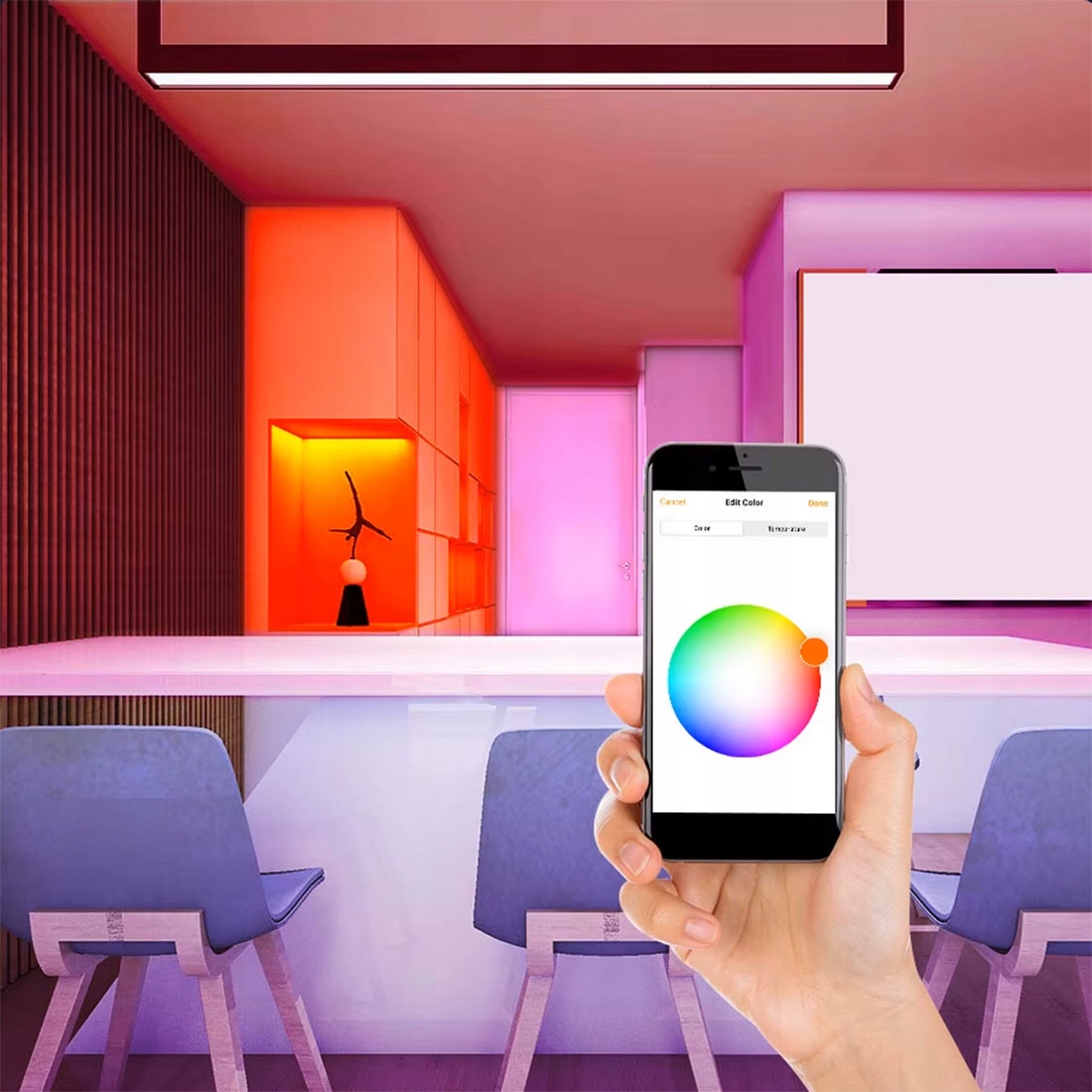 Inteligentna Żarówka LED E27 Matter WiFi HomeKit Google Home Alexa