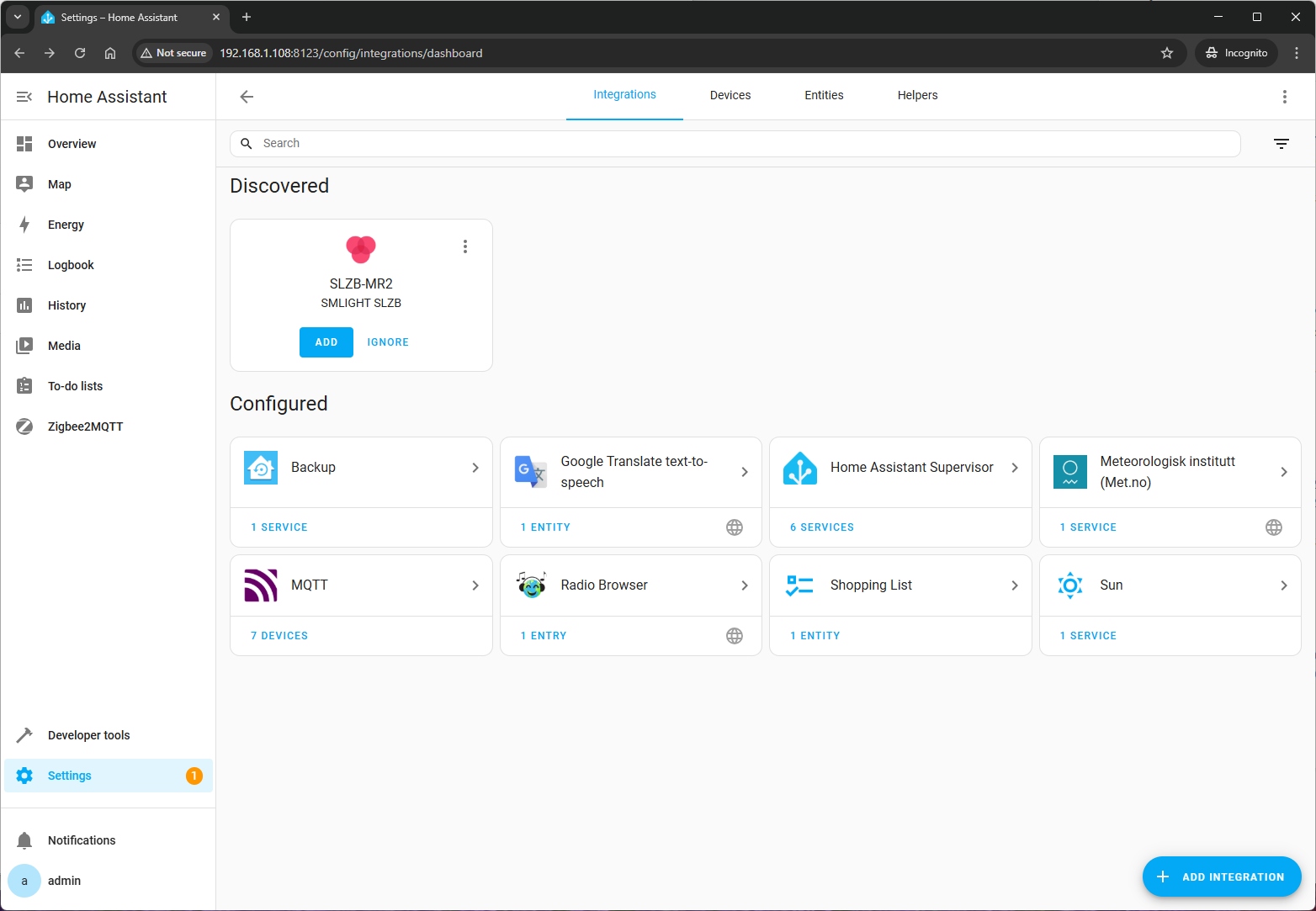 Adapter SLZB-MR2 ZigBee Thread Matter ESP32 CC2652P EFR32MG21 PoE WiFi LAN