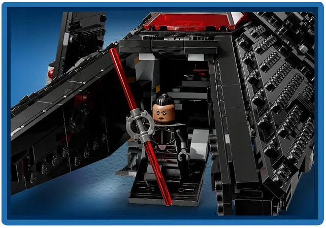 TPUNCH36 LEGO 75336 Star Wars Transporter Inkwizytorów Scythe, Zestaw