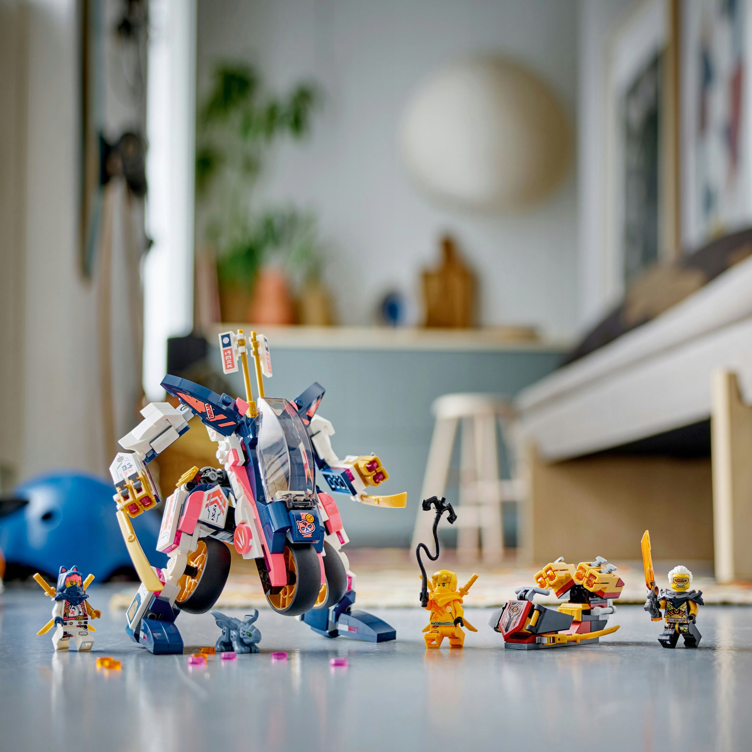 LEGO NINJAGO Mech Sora zmieniający się w motocykl
