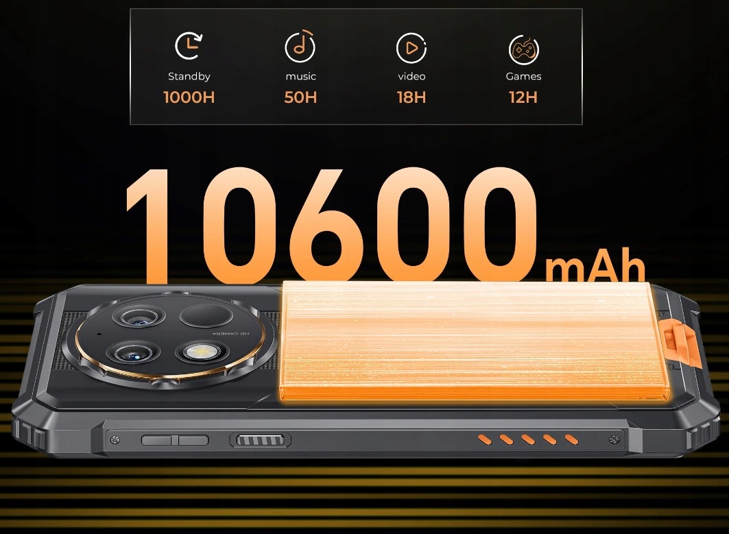 Smartfon Oukitel WP28 8/256GB 6,52 48Mpix Zielony