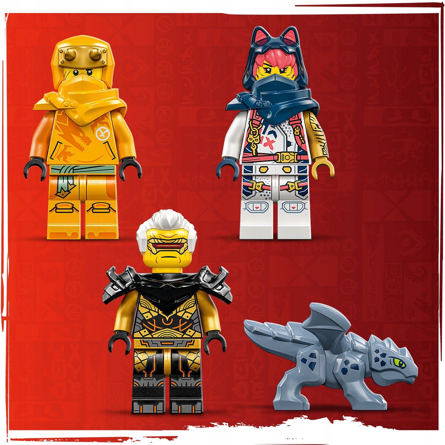 LEGO NINJAGO Mech Sora zmieniający się w motocykl