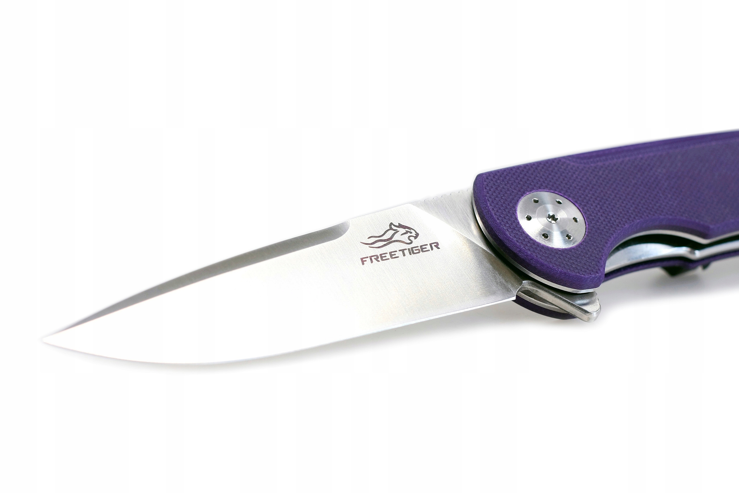 Nóż składany FT901 survival EDC stal D2 etui G10