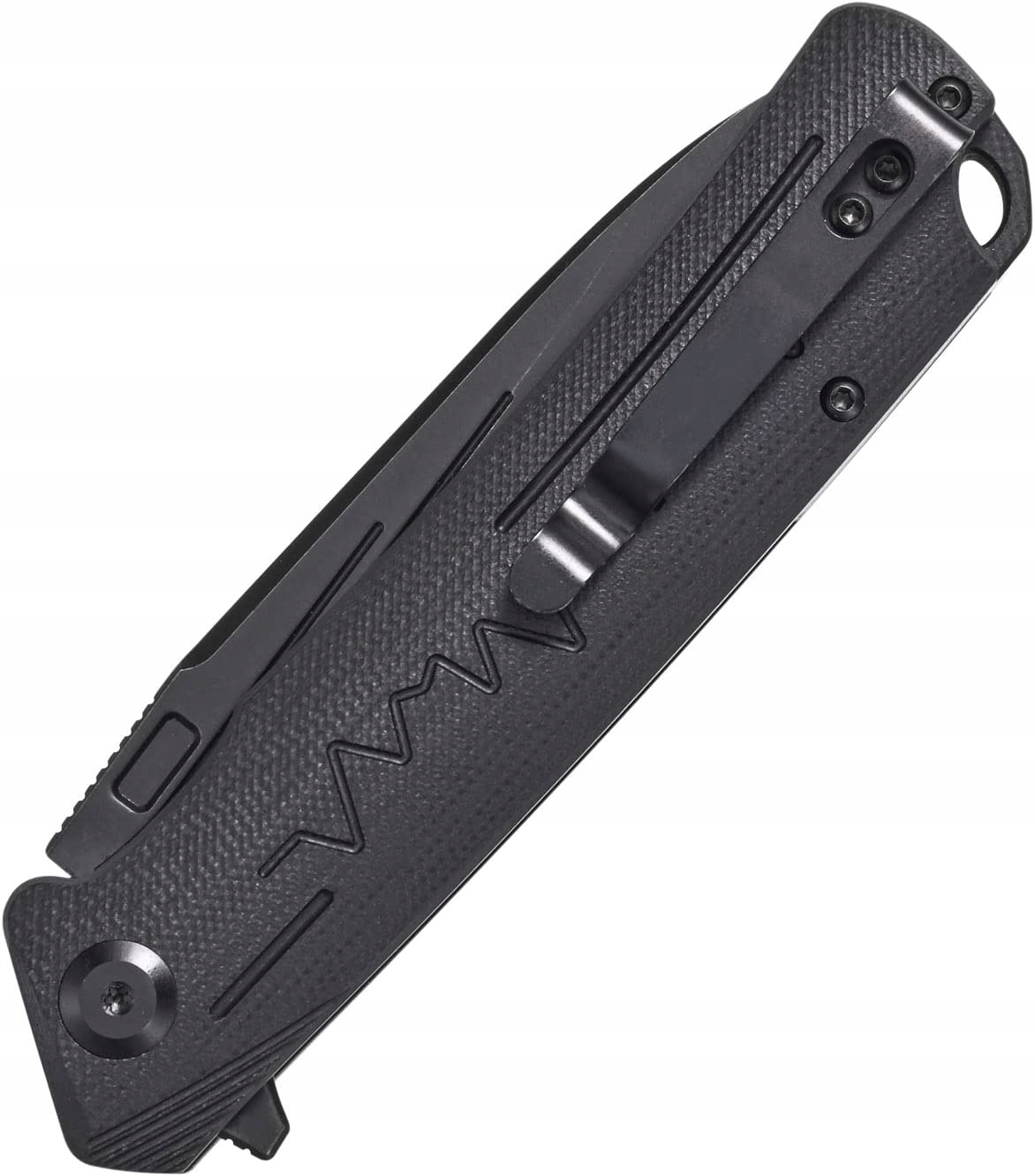 Nóż składany stal D2 EDC survival flipper ST136-BK